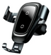 Автотримач для смартфона з бездротовою зарядкою Baseus Wireless Charger Gravity Car Mount  32 фото 1